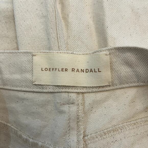 Loeffler Randall Demi Embroidered Pant Natural - Picture 8 of 9